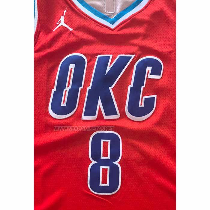 Camiseta Oklahoma City Thunder Jalen Williams NO 8 Statement 2024-25 Naranja